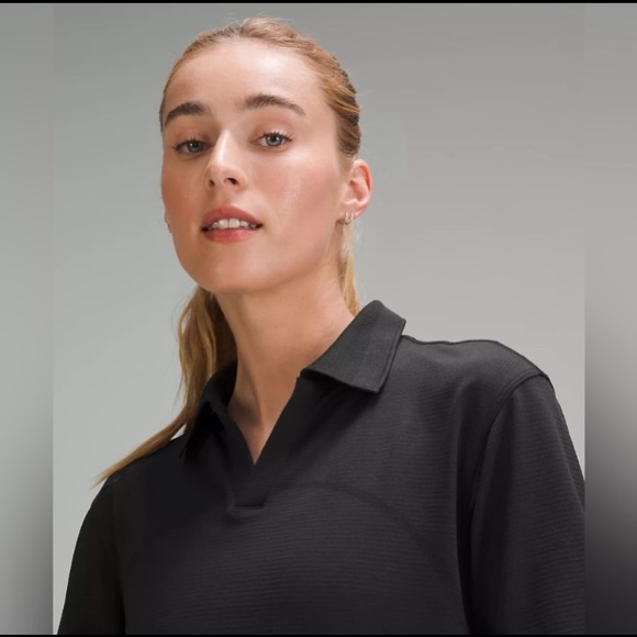 Lululemon Swiftly Tech Relaxed- Fit Polo Shirt Navy/Dark Blue Women’s Size 14 - Picture 7 of 15